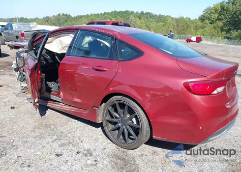 2016 Chrysler 200 Limited z USA, uszkodzony, nr VIN 1C3CCCAB6GN141405